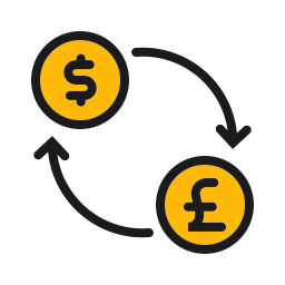 Échange de devises Icône