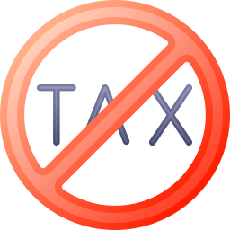 Нет налога иконка
