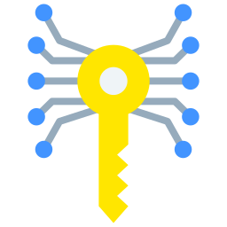 llave digital icono