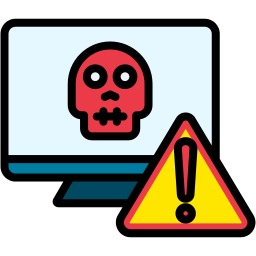 cyber attacke icon