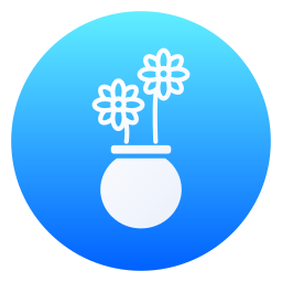 Potted plant icon