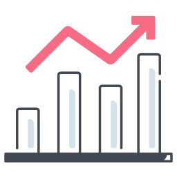 Bar graph icon