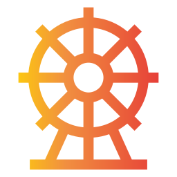 Ferris wheel icon