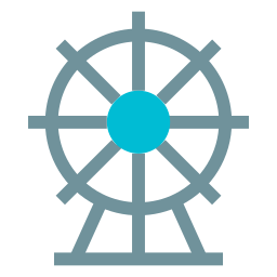 Ferris wheel icon