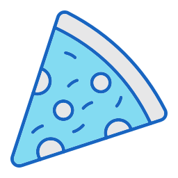 Pizza slice icon