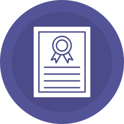 Certificate icon