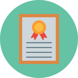 Certificate icon