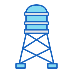 Water tower icon