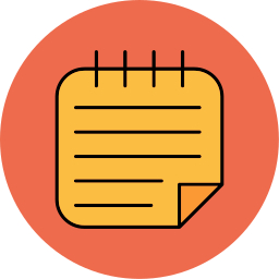 Sticky notes icon