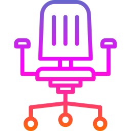 Office chair icon