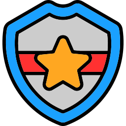 Police badge icon