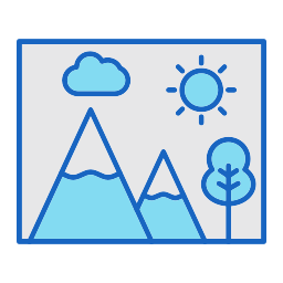 paisaje icono