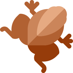 Pouched frog icon