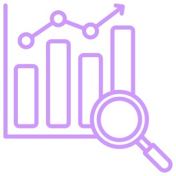 investigación de mercado icono