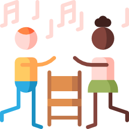 Musical chairs icon