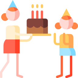 Birthday party icon