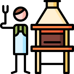 Brick grill icon