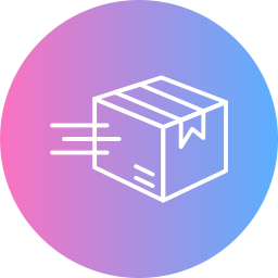 Delivery box icon