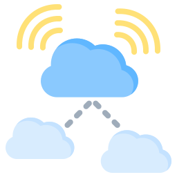 cloud service Ícone