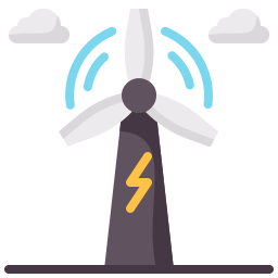 Énergie éolienne Icône