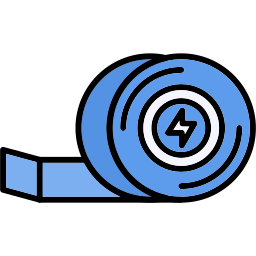 Electrical tape icon