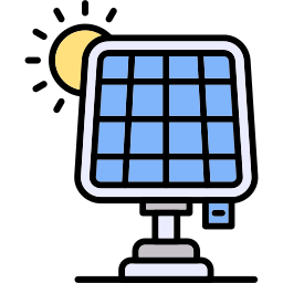 Solar panel icon