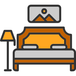 habitación icono