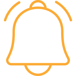 Notification bell icon