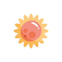 słońca ikona