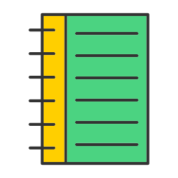 caderno Ícone