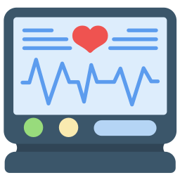 Electrocardiogram icon