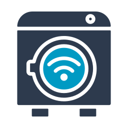 Smart washing machine icon