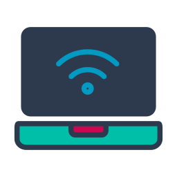 monitoraggio wi-fi icona