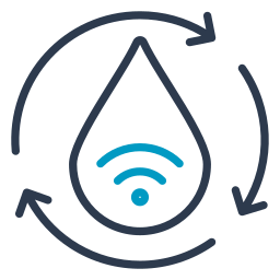 Water energy icon