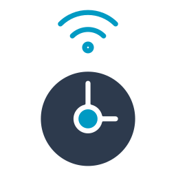 Smart clock icon