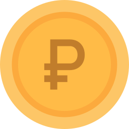 Ruble-sign icon