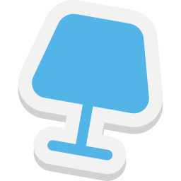 Desk lamp icon