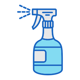 Cleaning spray icon
