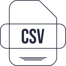 csv Icône