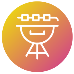 Bbq equipment icon