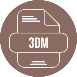 fichier 3dm Icône