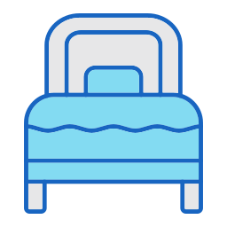Single bed icon