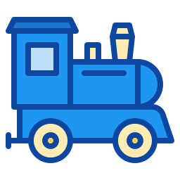 Toy train icon