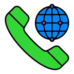 appel international Icône