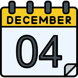 diciembre icono