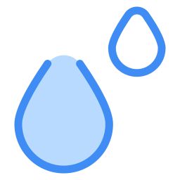 gotas de água Ícone