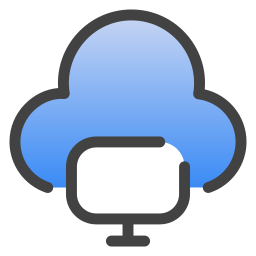 Вычислительное облако иконка
