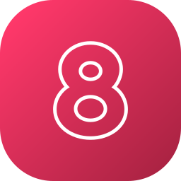 Number 8 icon