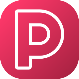 文字 p icon