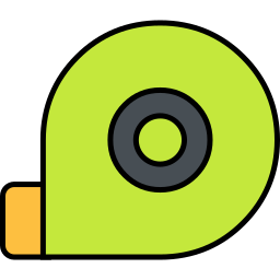 Measure tape icon